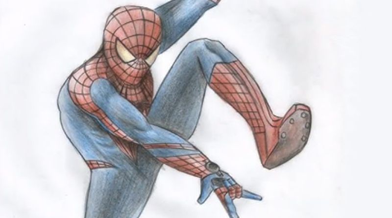 Drawing: 7barsug8u0w= Spiderman