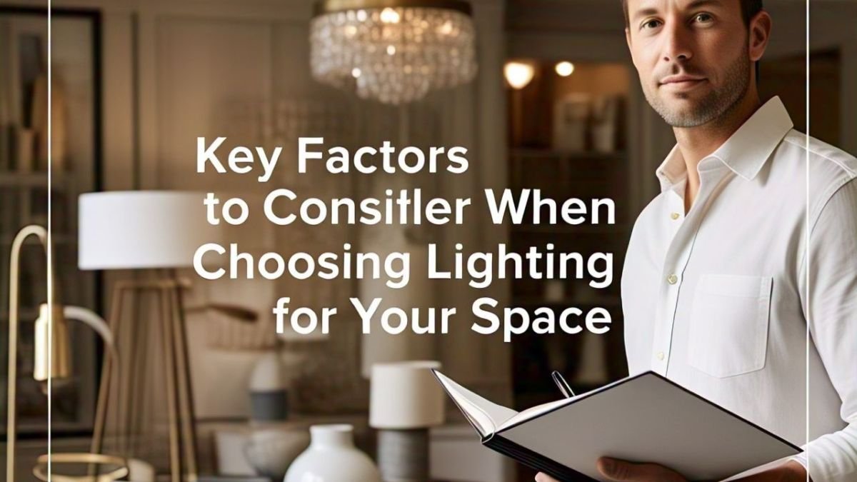 Key Factors to Consider When Choosing Lighting for Your Space