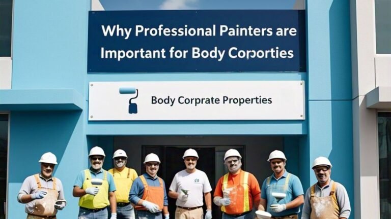 Why Professional Painters are Important for Body Corporate Properties